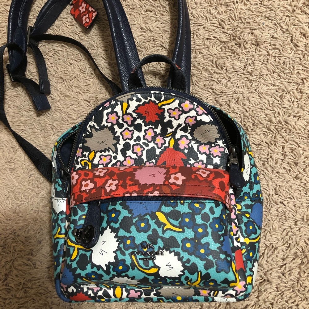 Coach mini backpack